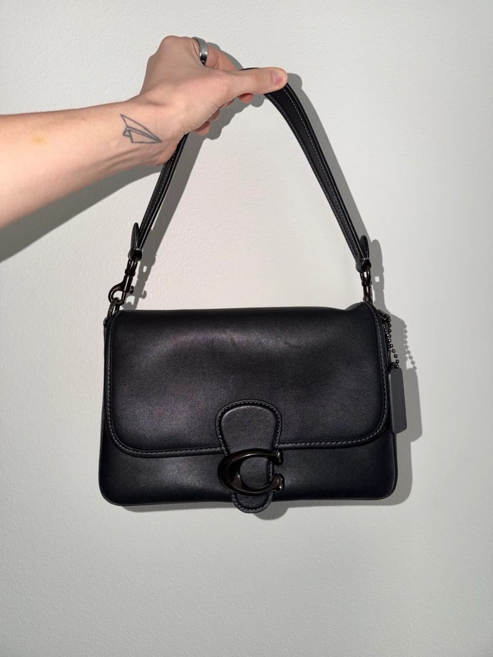 Sold Out Coach Tabby Black w/ Gunmetal Hardware